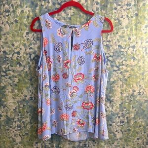 LOFT Floral Tank XL